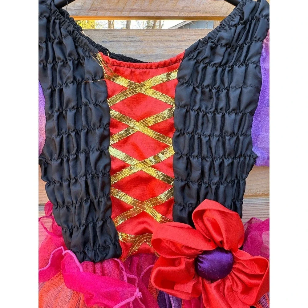 The Childrens Place Toddler Girls Witch Halloween Costume Purple Black 18-24M
